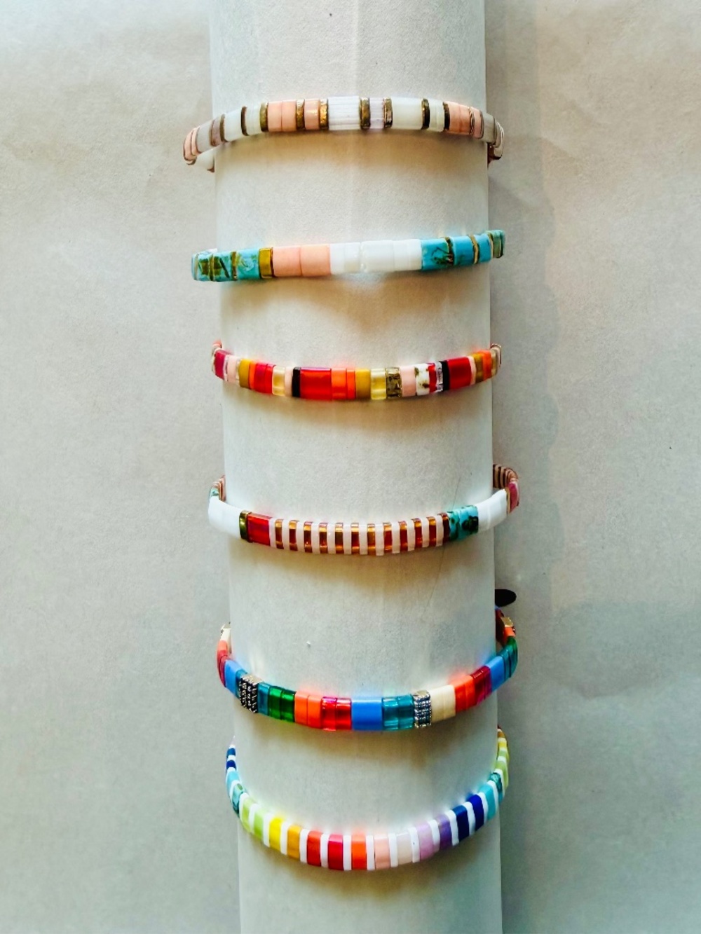 Anthopologie & Kawaii Jewelry Bracelets - Beaded - Multicolor - Stretch (6)